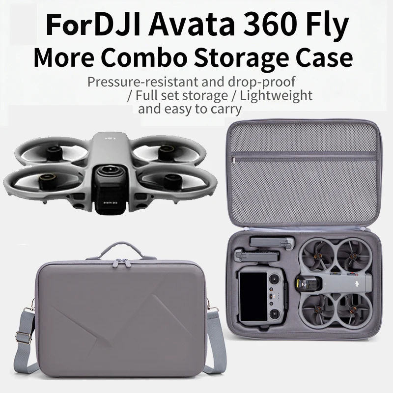 Drone Hard Shell Case - Shockproof Carrying Case for DJI Avata