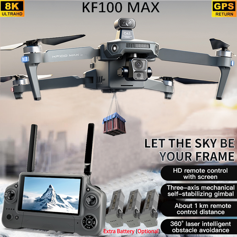 Drone Battery Charger - KF100 MAX GPS Drone 4K Camera