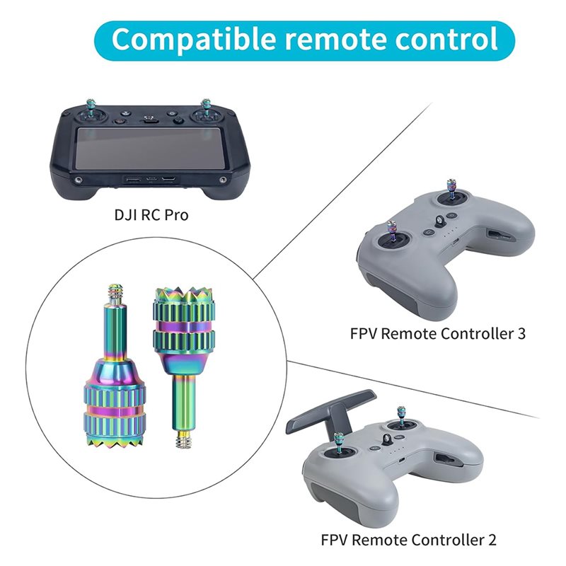 Y47A Metal Control Joysticks f - Drone Control Stick ulasan dan harga