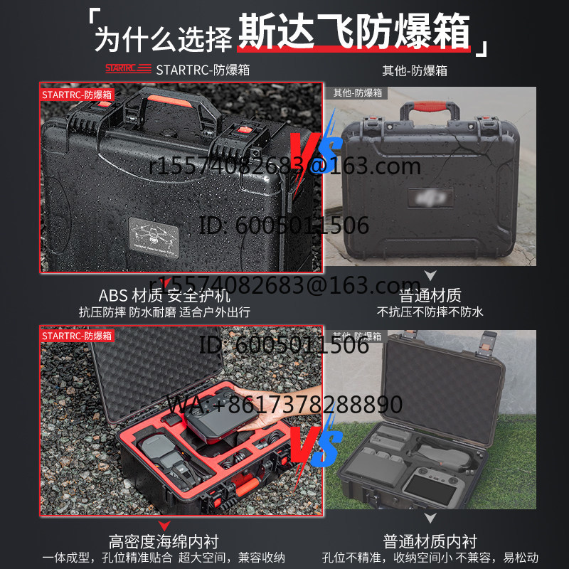 Explosion-proof backpack water - Drone Backpack ulasan dan harga
