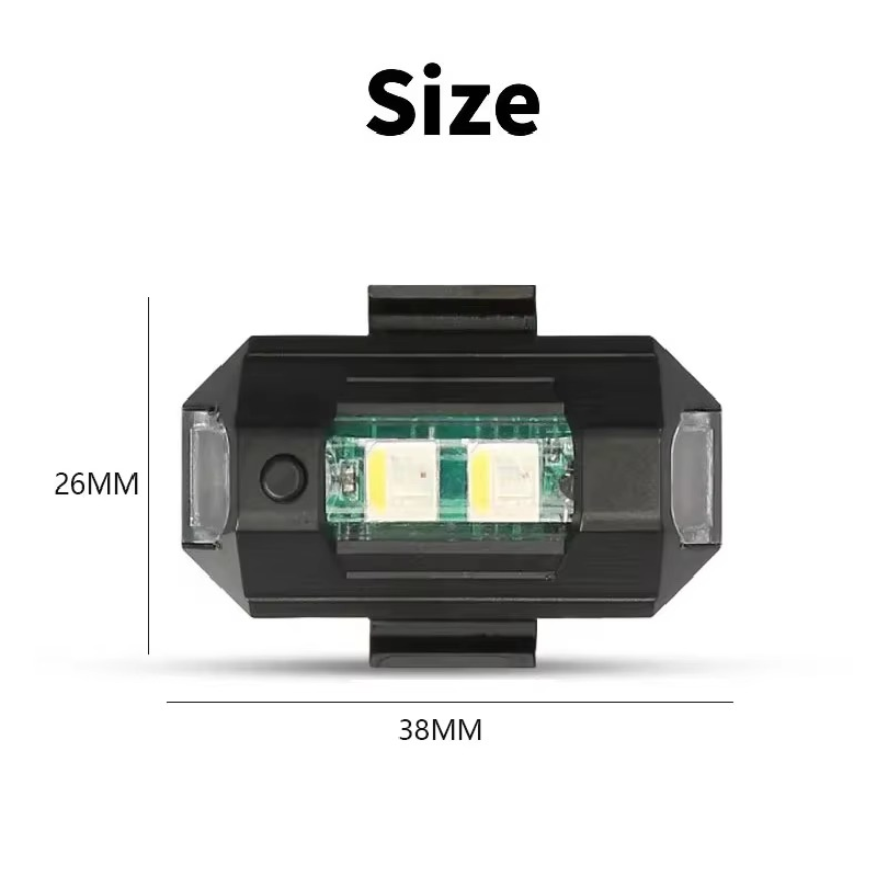 Universal LED Strobe Lights Mo - Drone Strobe Light ulasan dan harga