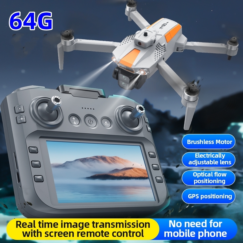 LF669 FPV Drone 5G 4.5inch LCD - Drone Controller Screen ulasan dan harga