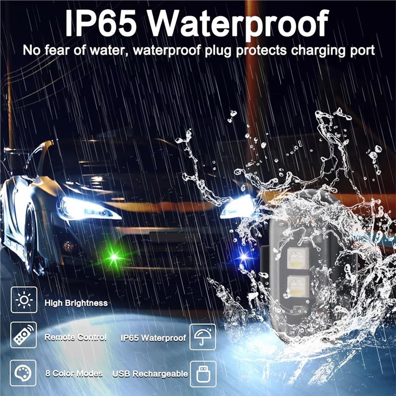 Remote-Controlled 12Pcs Wirele - Drone Strobe Light ulasan dan harga