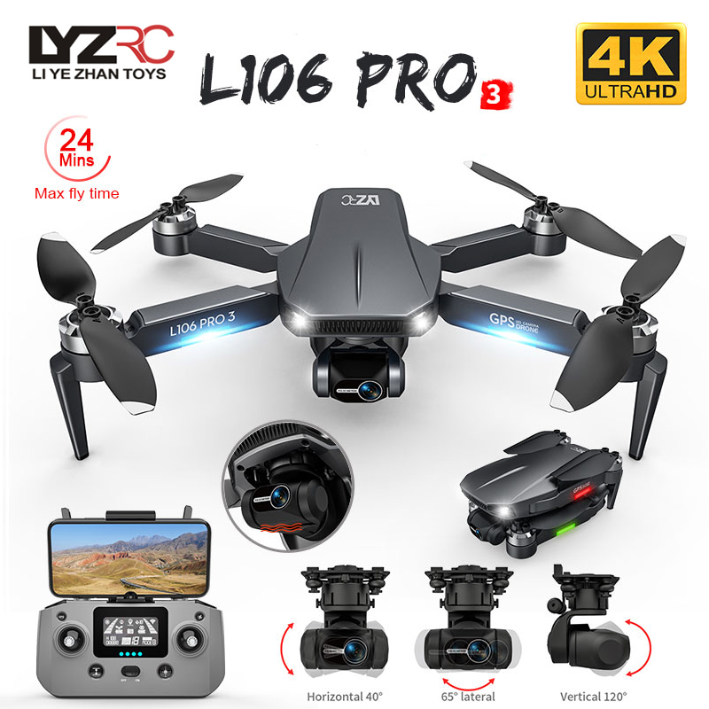 L106 Pro 3 Drone 5G WIFI FPV F - Drone Battery Charger ulasan dan harga