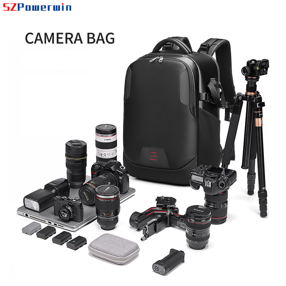 Powerwin New 19 Inches DSLR Ca - Drone Backpack ulasan dan harga