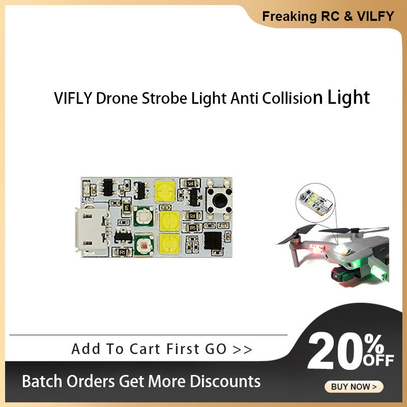VIFLY Drone Strobe Light Anti  - Drone Strobe Light ulasan dan harga