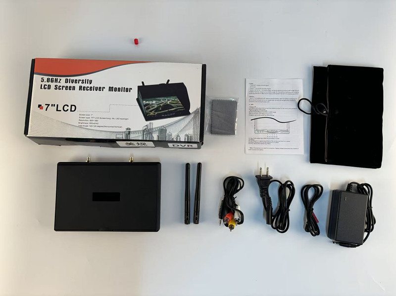 5.8G FPV DVR LS5802D 7 Inch Mo - Drone Controller Screen ulasan dan harga