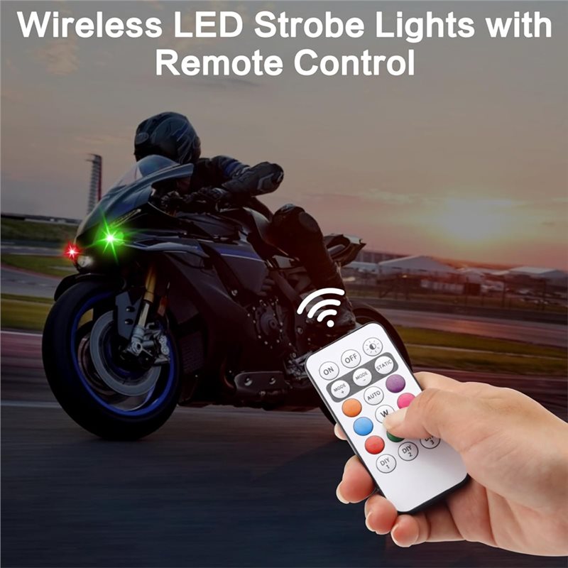 Leading-Wireless LED Strobe Li - Drone Strobe Light ulasan dan harga