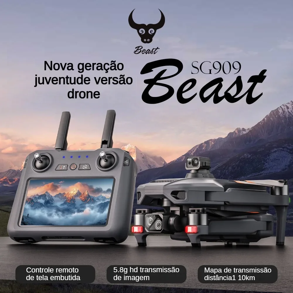 ZLL SG909 SG909MAX Professiona - Drone Controller Screen ulasan dan harga