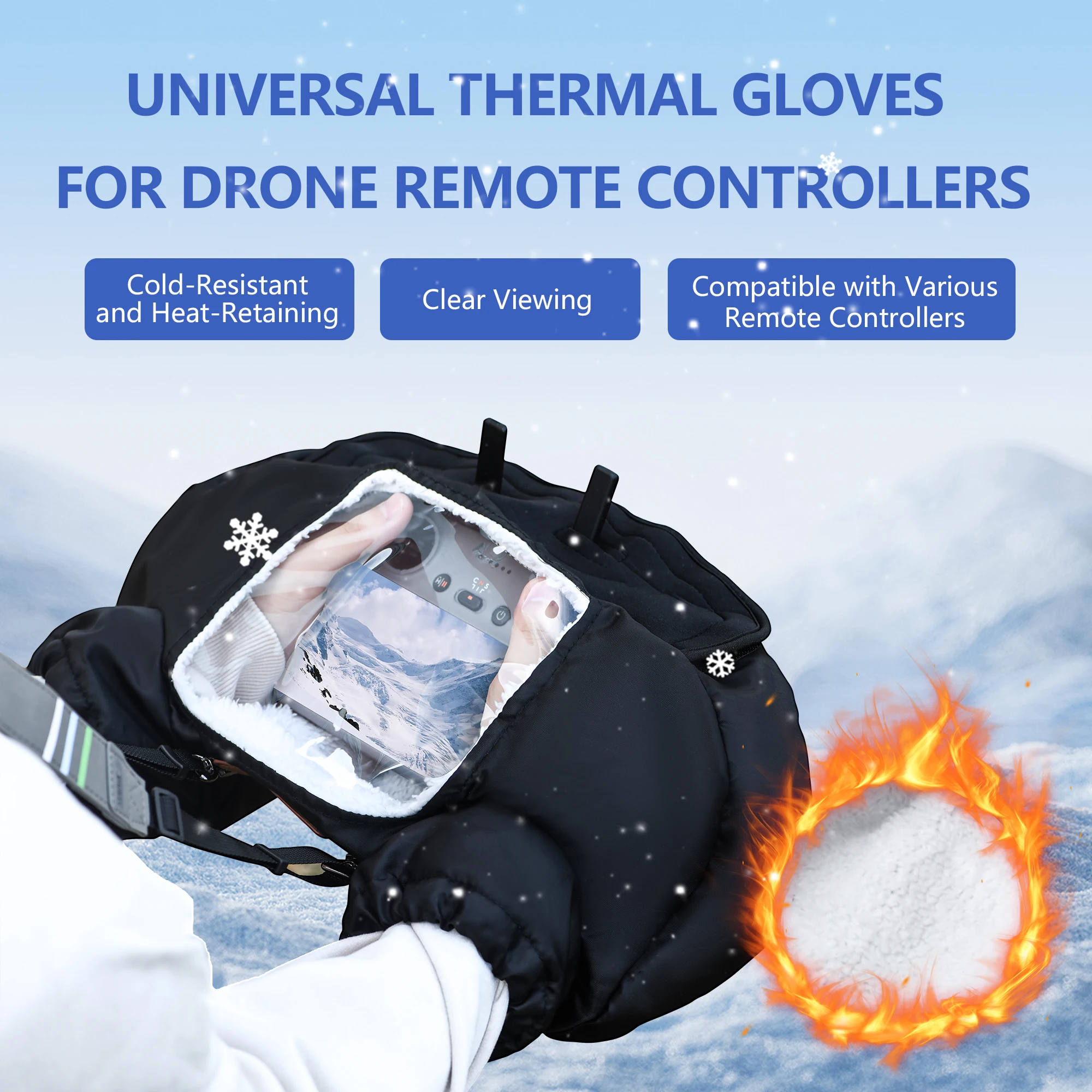 Winter Warm Gloves Drone Fligh - Dji Drone Mini 4 Pro ulasan dan harga
